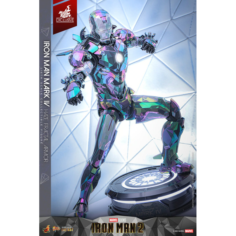 Hot Toys Iron Man 2 - Iron Man Mark IV (Haze Fractal Armor) Die Cast Hot Toys Exclusive MMS 1/6