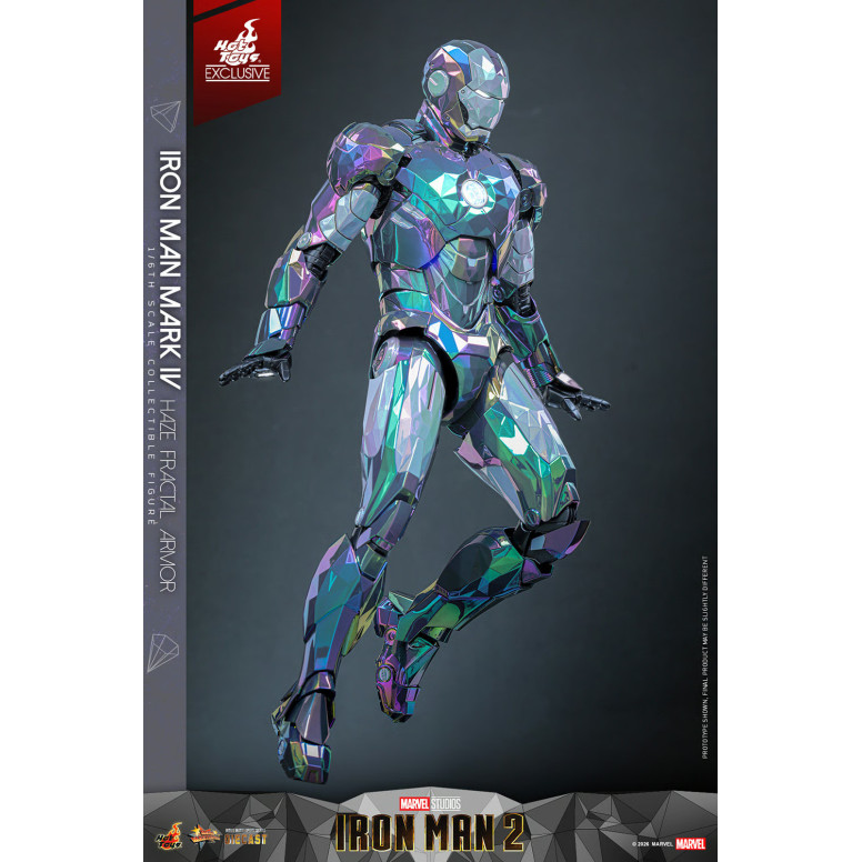 Hot Toys Iron Man 2 - Iron Man Mark IV (Haze Fractal Armor) Die Cast Hot Toys Exclusive MMS 1/6