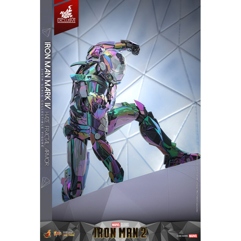 Hot Toys Iron Man 2 - Iron Man Mark IV (Haze Fractal Armor) Die Cast Hot Toys Exclusive MMS 1/6
