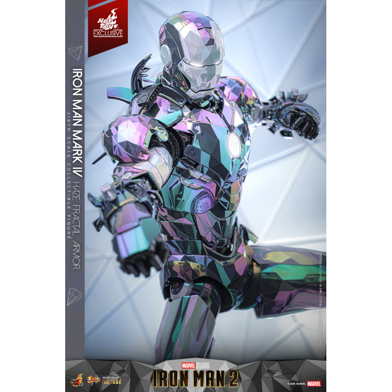 Hot Toys Iron Man 2 - Iron Man Mark IV (Haze Fractal Armor) Die Cast Hot Toys Exclusive MMS 1/6