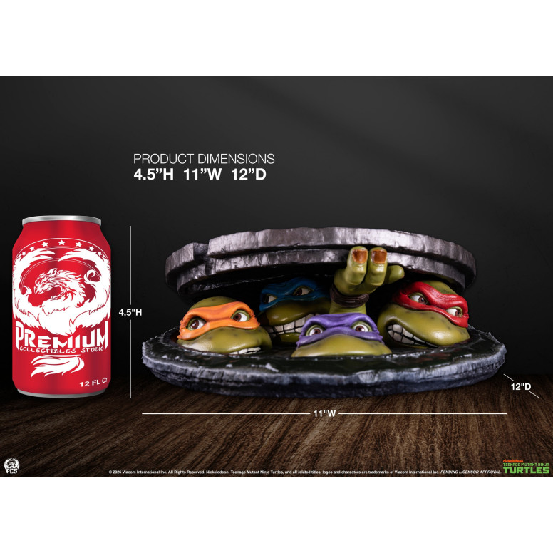 Premium Collectibles Studio PCS - TMNT: Underground 1:4 scale Table Top Edition - Teenage Mutant Ninja Turtles