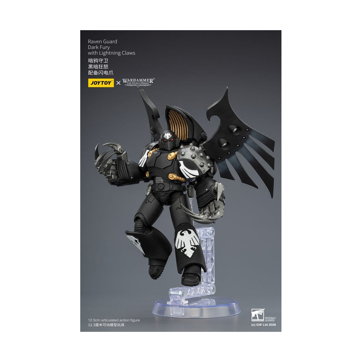 JoyToy Space Marines - Raven Guard - Dark Fury 1/18 - Warhammer 40k