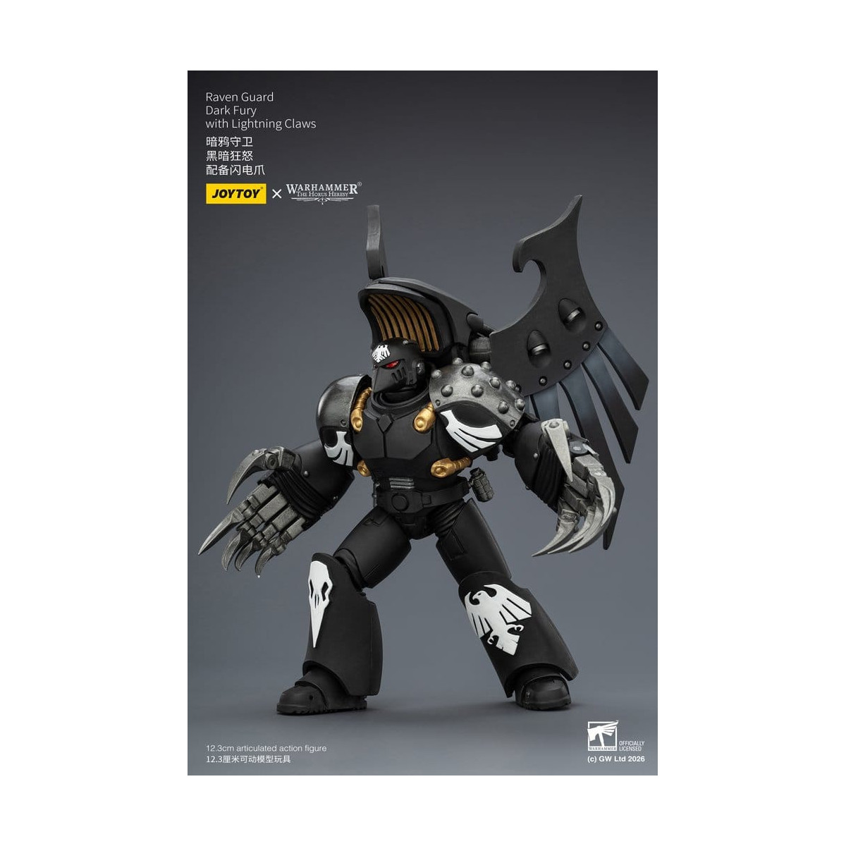 JoyToy Space Marines - Raven Guard - Dark Fury 1/18 - Warhammer 40k
