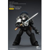 Joytoy - Warhammer - Raven Guard MKVI Tactical Sergeant with Power Sword, Bolter and Plasma Pistol