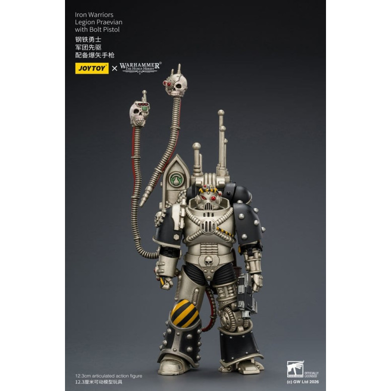 Joytoy - Warhammer - Iron Warriors Legion Praevian with Bolt Pistol - The Horus Heresy