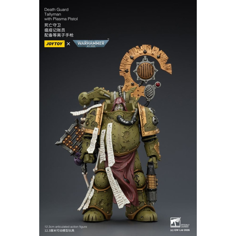 Joytoy - Death Guard - Tallyman with Plasma Pistol 1/18 - Warhammer 40k