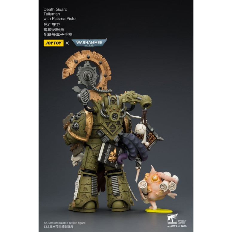 Joytoy - Death Guard - Tallyman with Plasma Pistol 1/18 - Warhammer 40k