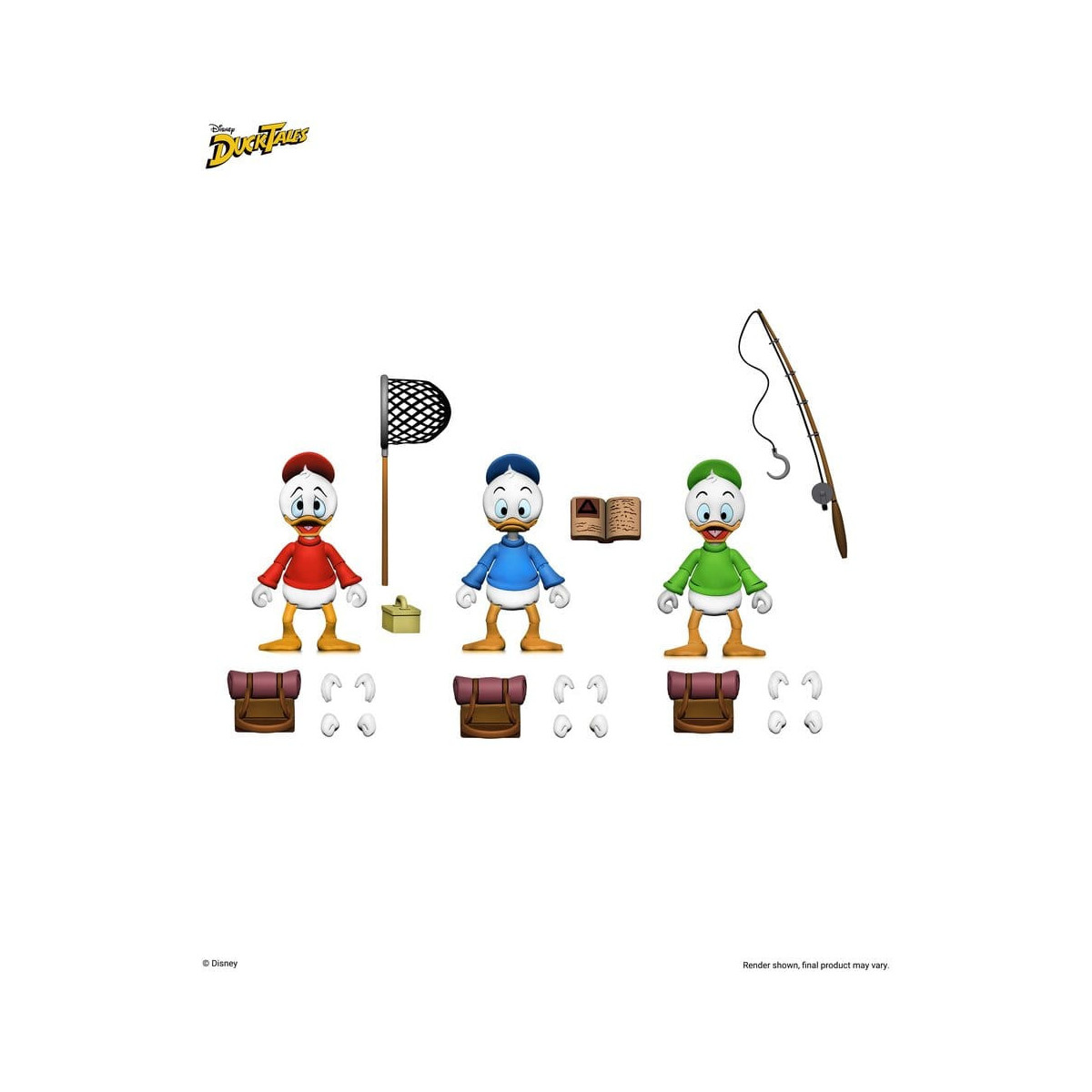 Neca DuckTales - Ultimate Huey, Dewey, and Louie - Riri, Fifi und Loulou