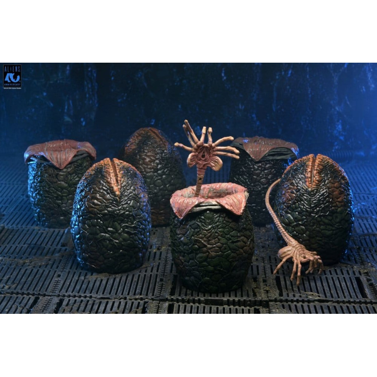 Neca Aliens - Carton of Alien Eggs (40th Anniversary) - 6 pack accessory pack