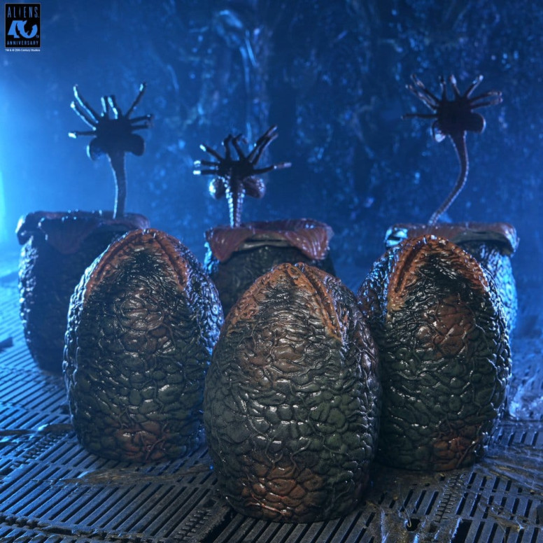Neca Aliens - Carton of Alien Eggs (40th Anniversary) - 6 pack accessory pack