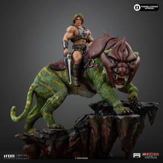 Iron Studios - He-Man and Battle Cat Movie Art Scale 1/10 - Masters of the Universe - Die Meister des Universums