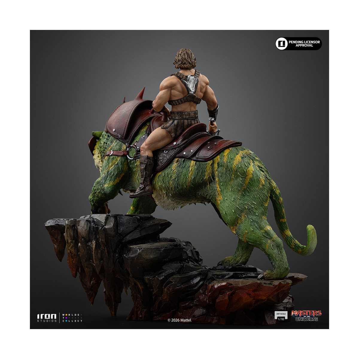 Iron Studios - He-Man and Battle Cat Movie Art Scale 1/10 - Masters of the Universe - Die Meister des Universums
