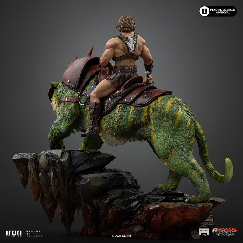 Iron Studios - He-Man and Battle Cat Movie Art Scale 1/10 - Masters of the Universe - Die Meister des Universums
