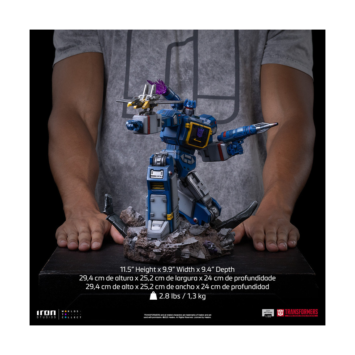 Iron Studios - Transformers - Soundwave Demi Art Scale 1/20