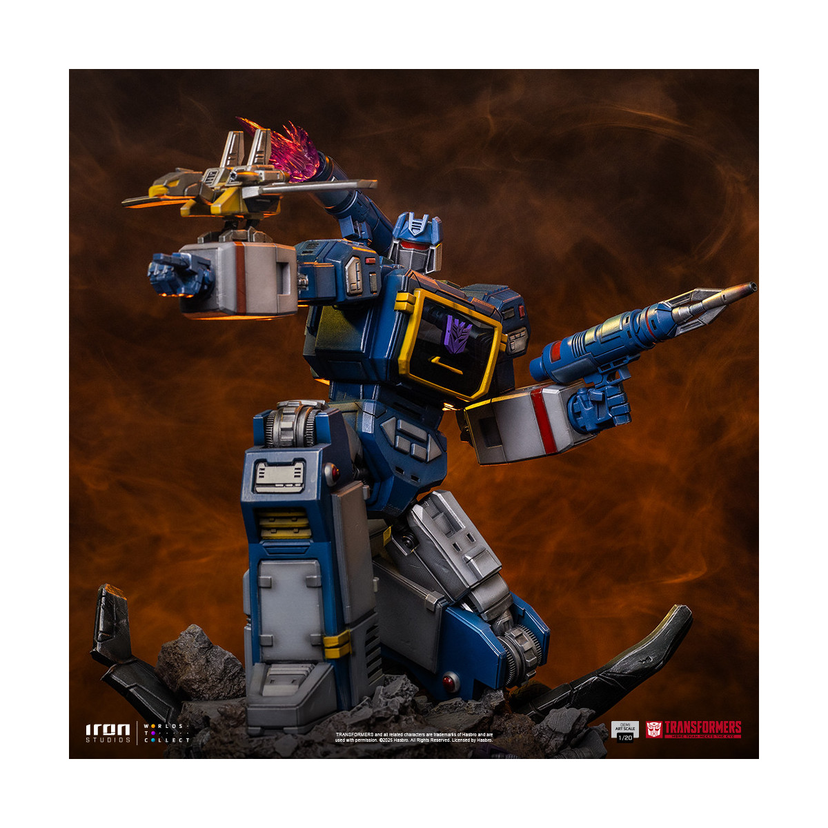 Iron Studios - Transformers - Soundwave Demi Art Scale 1/20