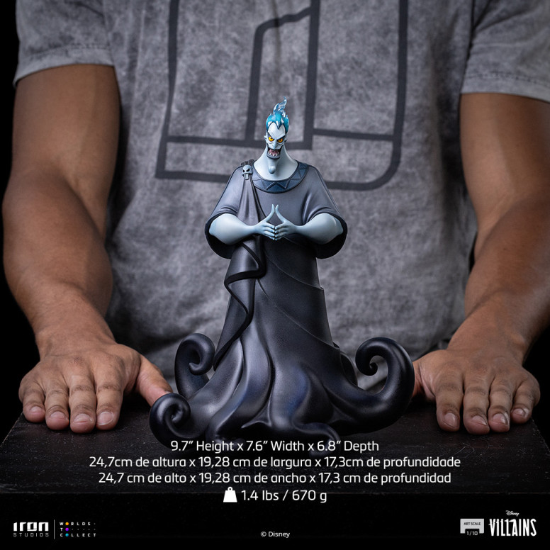 Iron Studios - Disney Villains Hades Art Scale 1/10 - Hercules