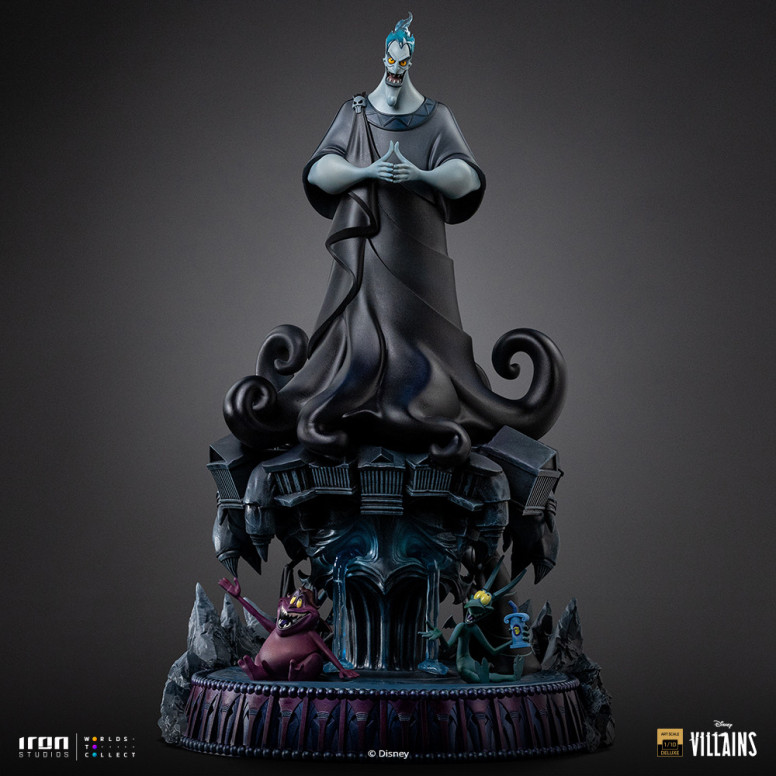 Iron Studios - Disney Villains Hades Deluxe Art Scale 1/10 - Hercules