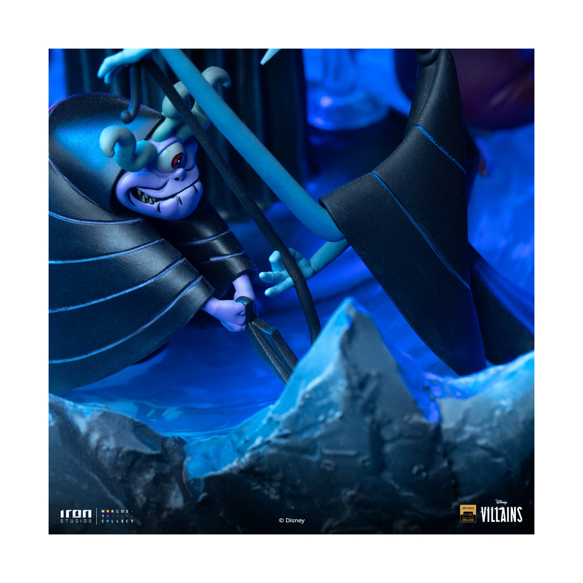 Iron Studios - Disney Villains Hades Deluxe Art Scale 1/10 - Hercules