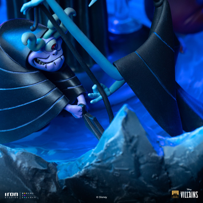 Iron Studios - Disney Villains Hades Deluxe Art Scale 1/10 - Hercules