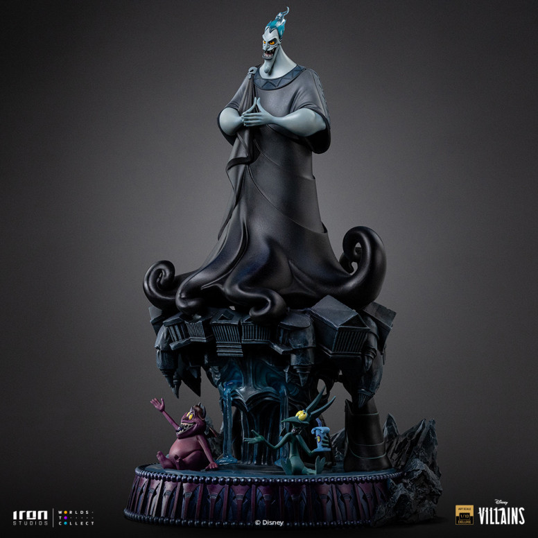 Iron Studios - Disney Villains Hades Deluxe Art Scale 1/10 - Hercules
