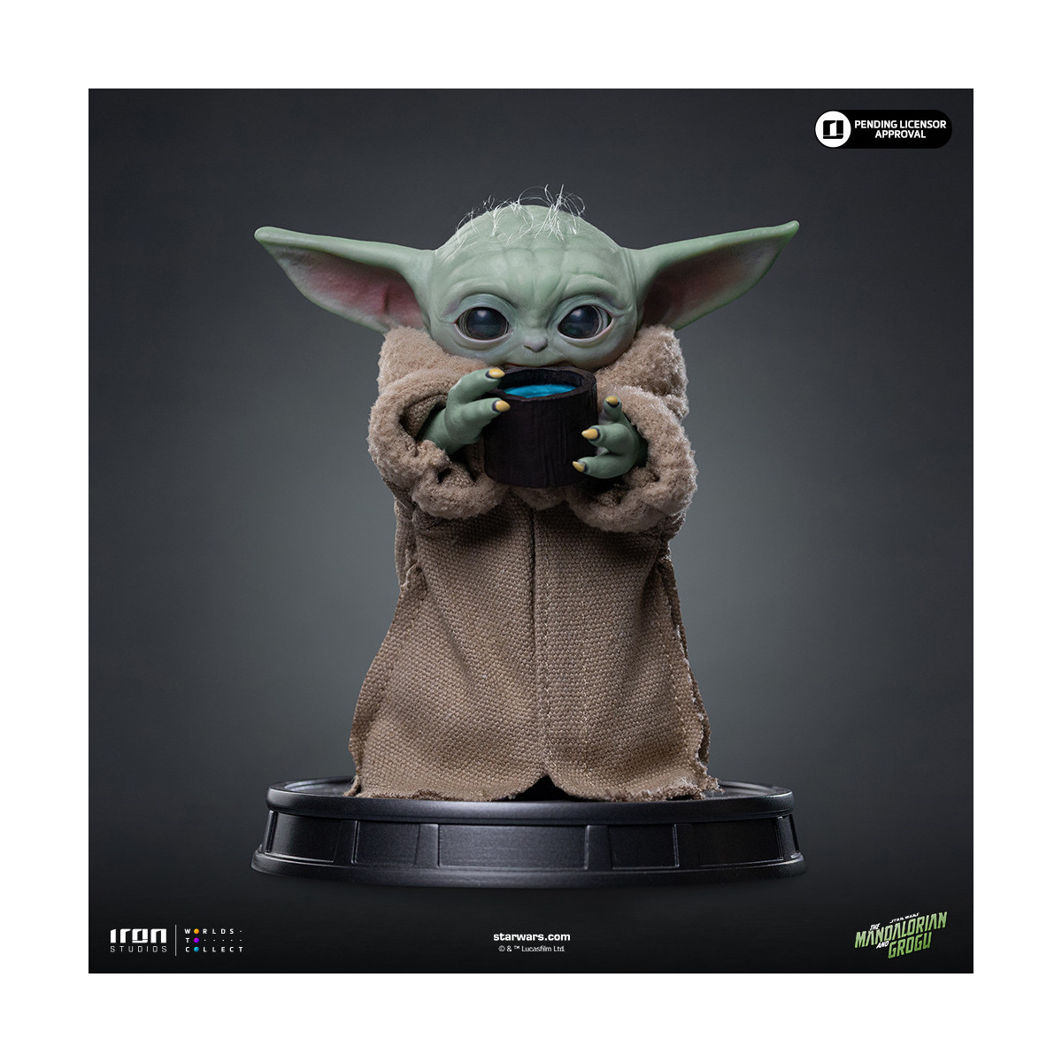 Iron Studios - Grogu Always Hungry - Grogu Legacy Collection Replica 1/4 - Star Wars: The Mandalorian and Grogu