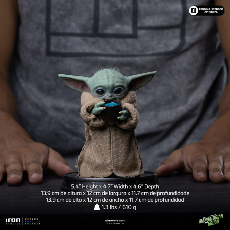 Iron Studios - Grogu Always Hungry - Grogu Legacy Collection Replica 1/4 - Star Wars: The Mandalorian and Grogu