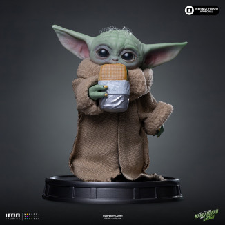 Iron Studios - Grogu Food Cart Snack - Grogu Collection Legacy Replica 1/4 - Star Wars: The Mandalorian and Grogu
