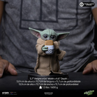 Iron Studios - Grogu Food Cart Snack - Grogu Collection Legacy Replica 1/4 - Star Wars: The Mandalorian and Grogu