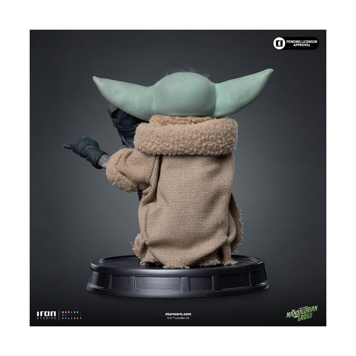 Iron Studios - Grogu No Squeezy - Grogu Collection Legacy Replica 1/4 - Star Wars: The Mandalorian and Grogu
