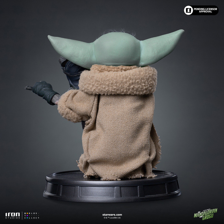 Iron Studios - Grogu No Squeezy - Grogu Collection Legacy Replica 1/4 - Star Wars: The Mandalorian and Grogu