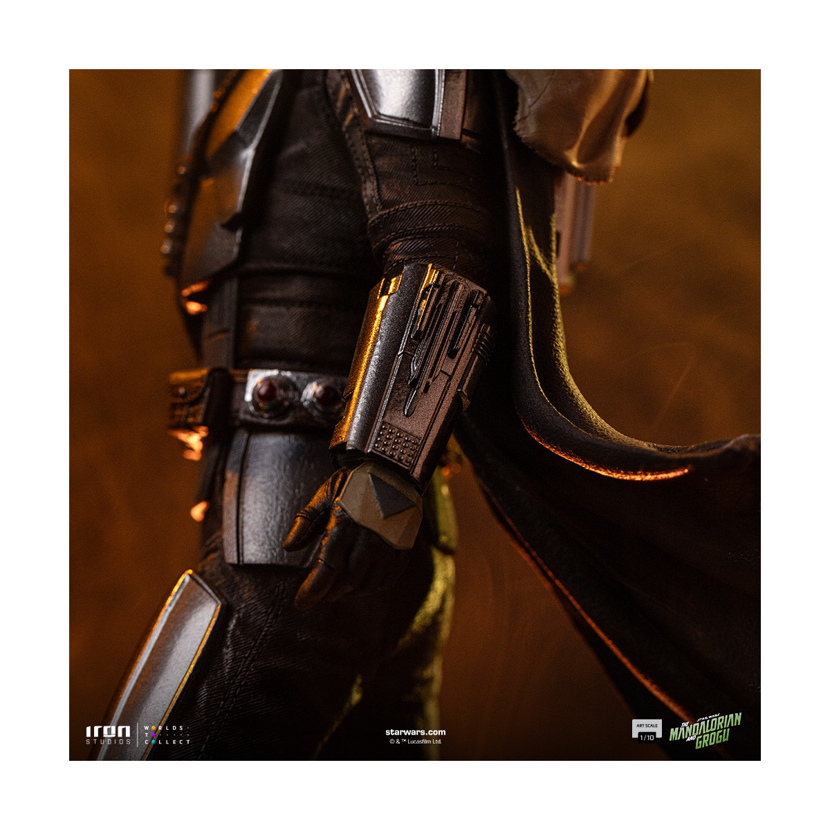 Iron Studios Star Wars - The Mandalorian and Grogu Art Scale 1/10 - The Mandalorian and Grogu Movie