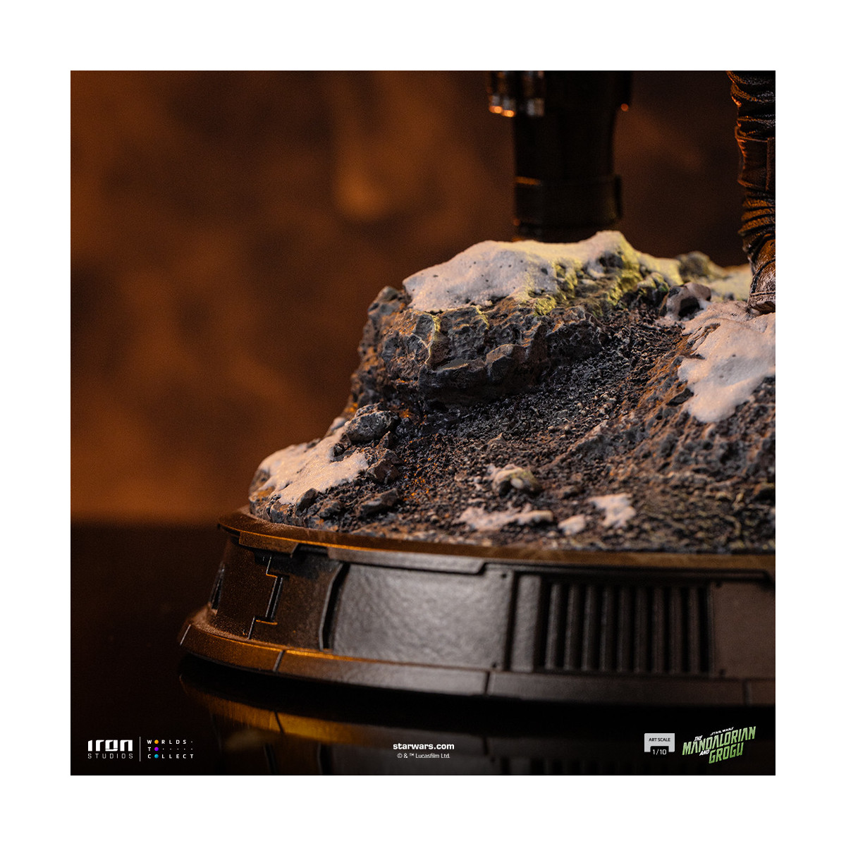 Iron Studios Star Wars - The Mandalorian and Grogu Art Scale 1/10 - The Mandalorian and Grogu Movie