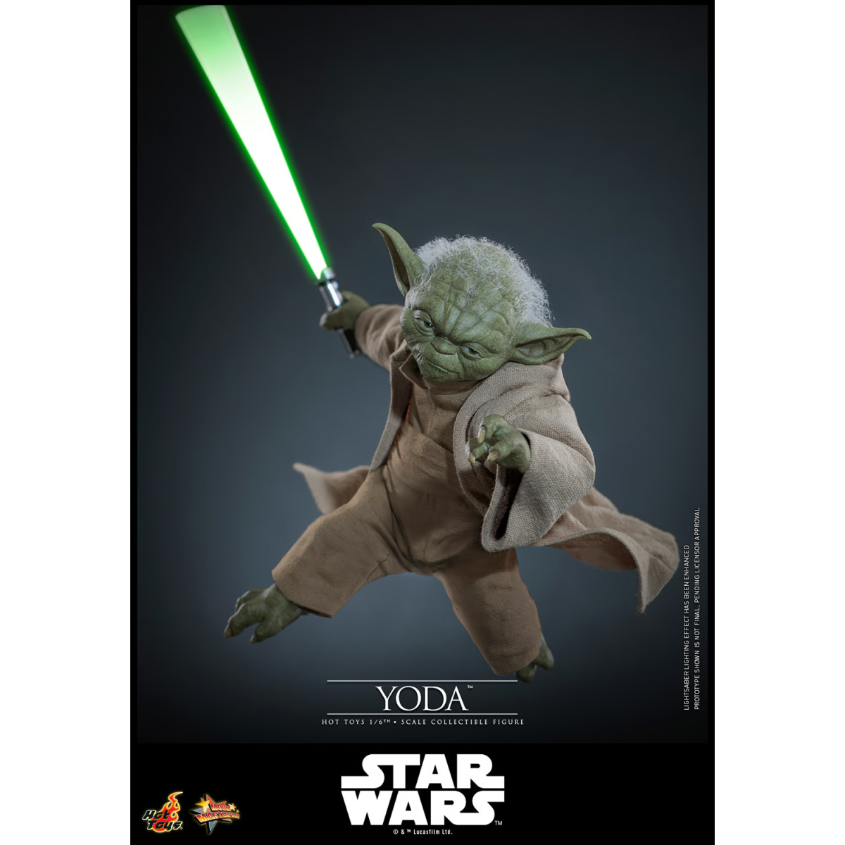 Hot Toys Star Wars - YODA 1/6 MMS878 - Episode III: Revenge of the Sith