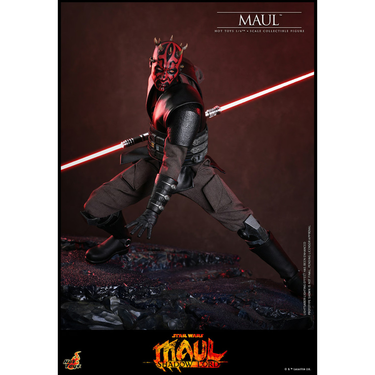 Hot Toys Star Wars - Darth Maul 1/6 TMS187 - Star Wars: Maul - Shadow Lord