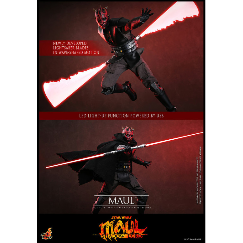 Hot Toys Star Wars - Darth Maul 1/6 TMS187 - Star Wars: Maul - Shadow Lord