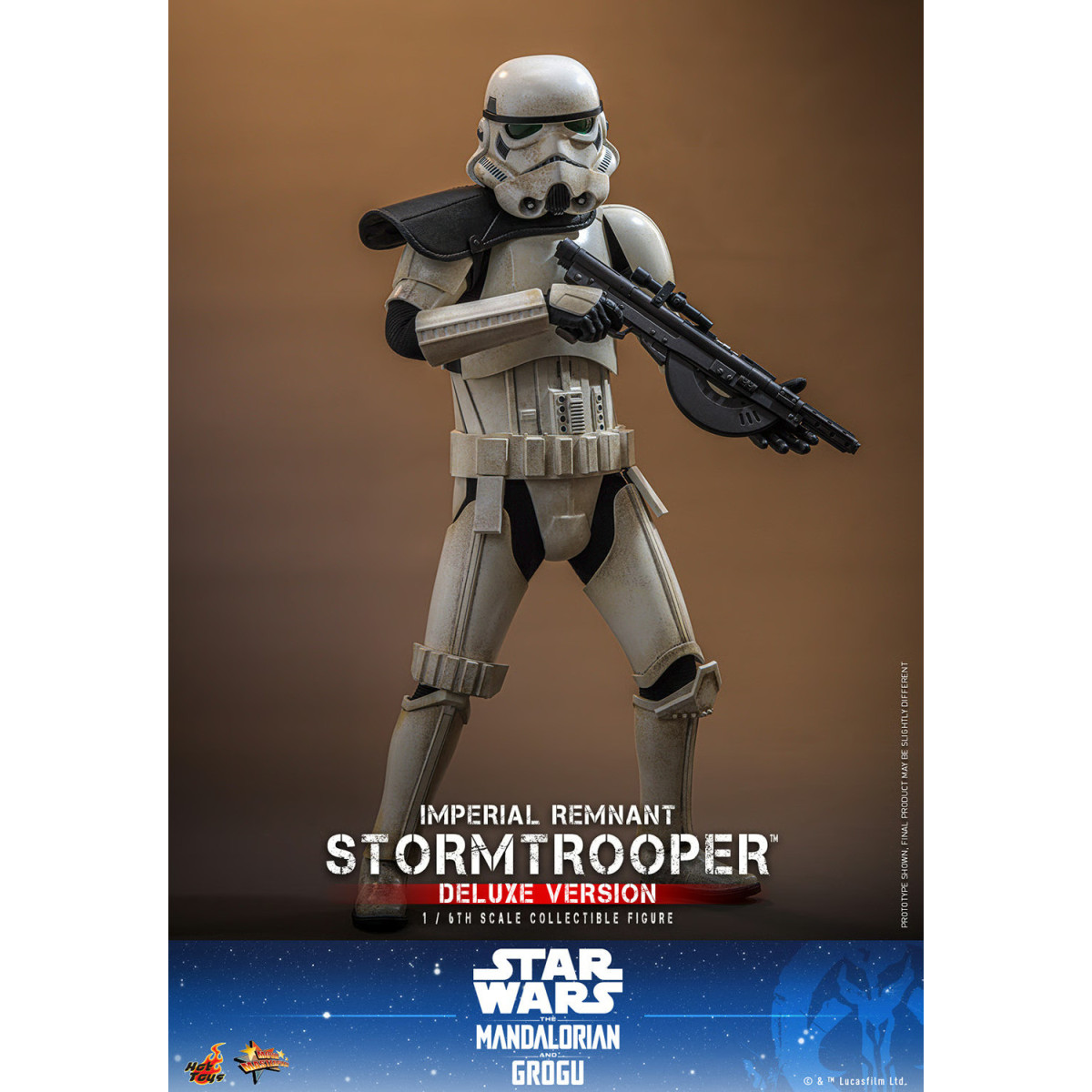 Hot Toys Star Wars - Imperial Remnant Stormtrooper Deluxe Version 1/6 MMS837 - Star Wars: The Mandalorian & Grogu