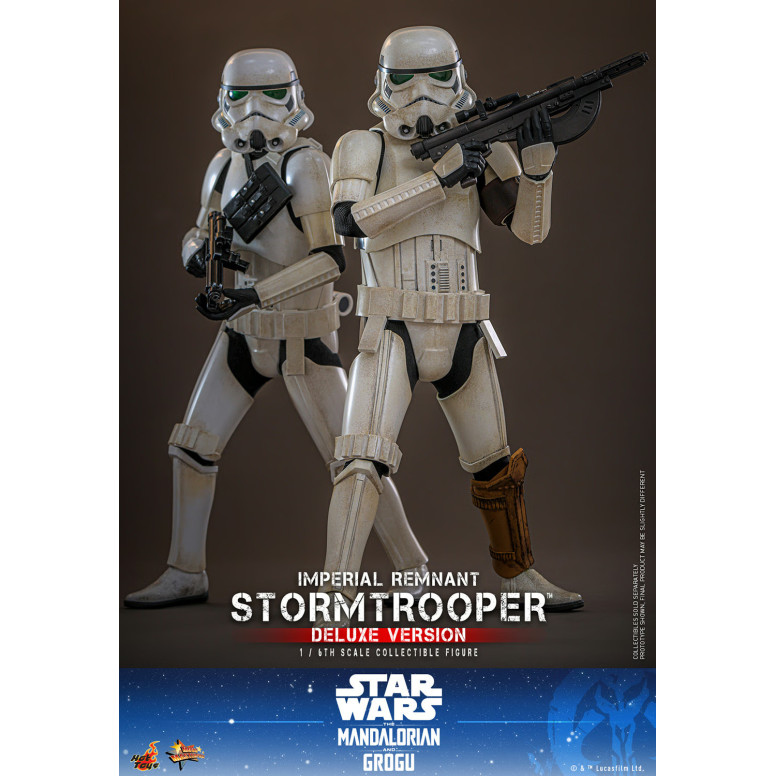 Hot Toys Star Wars - Imperial Remnant Stormtrooper Deluxe Version 1/6 MMS837 - Star Wars: The Mandalorian & Grogu