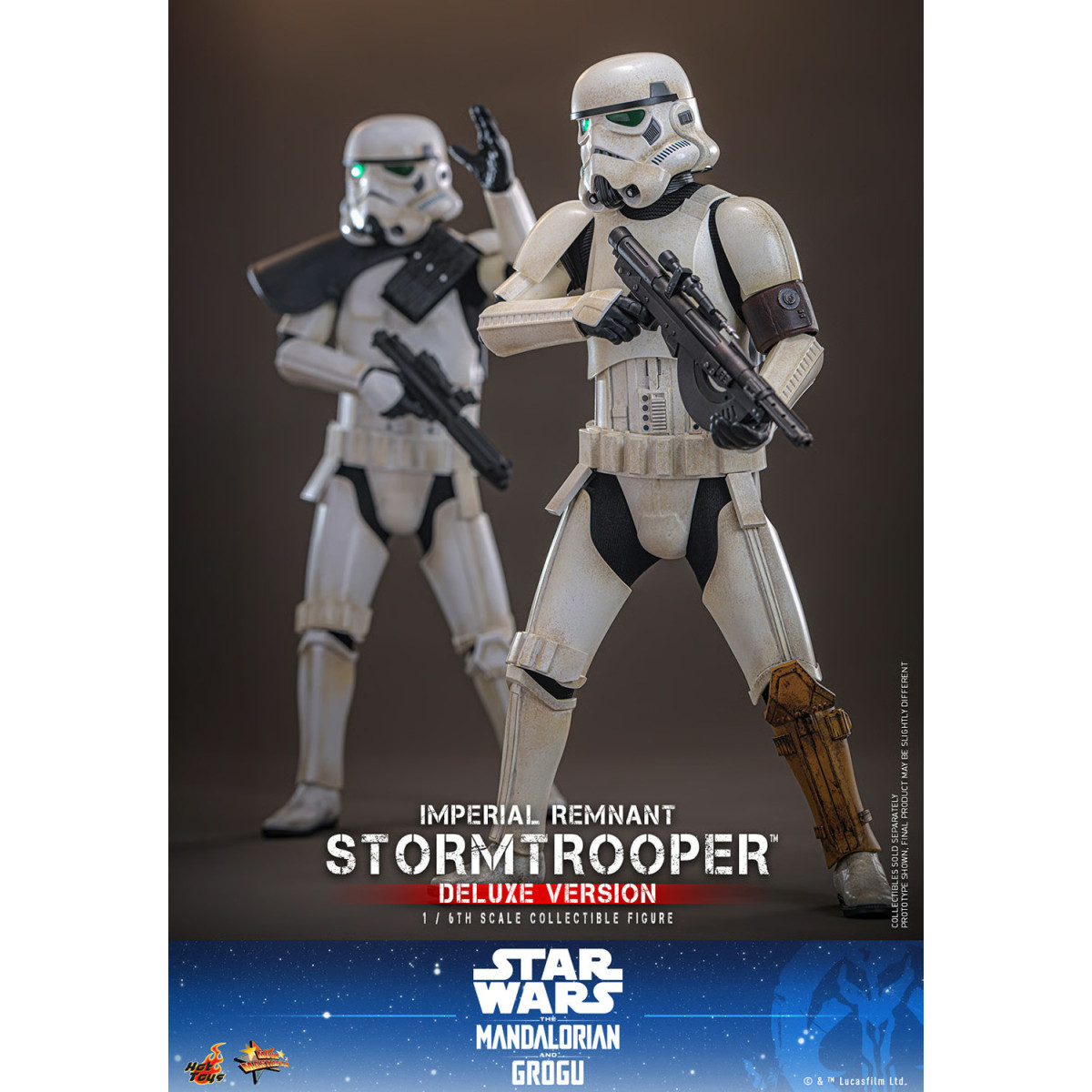 Hot Toys Star Wars - Imperial Remnant Stormtrooper Deluxe Version 1/6 MMS837 - Star Wars: The Mandalorian & Grogu