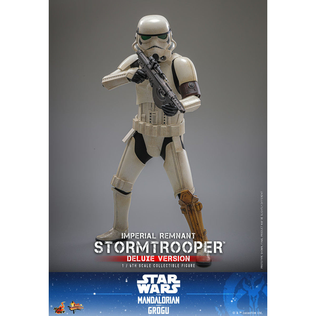 Hot Toys Star Wars - Imperial Remnant Stormtrooper Deluxe Version 1/6 MMS837 - Star Wars: The Mandalorian & Grogu