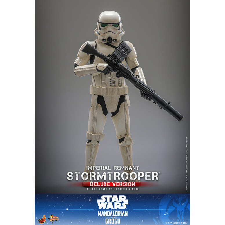 Hot Toys Star Wars - Imperial Remnant Stormtrooper Deluxe Version 1/6 MMS837 - Star Wars: The Mandalorian & Grogu