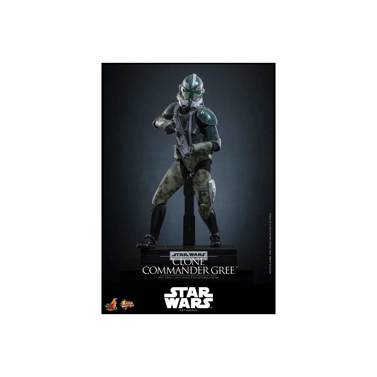 Hot Toys Star Wars - Clone Commander Gree 1/6 MMS877 - Episode III: Revenge of the Sith