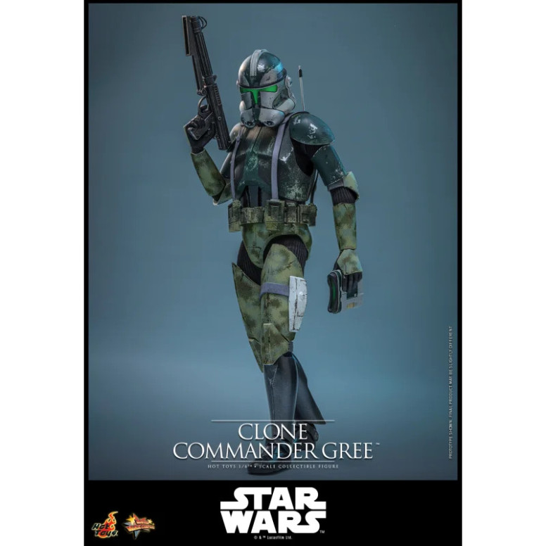 Hot Toys Star Wars - Clone Commander Gree 1/6 MMS877 - Episode III: Revenge of the Sith
