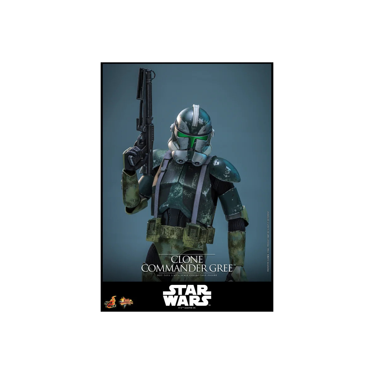Hot Toys Star Wars - Clone Commander Gree 1/6 MMS877 - Episode III: Revenge of the Sith