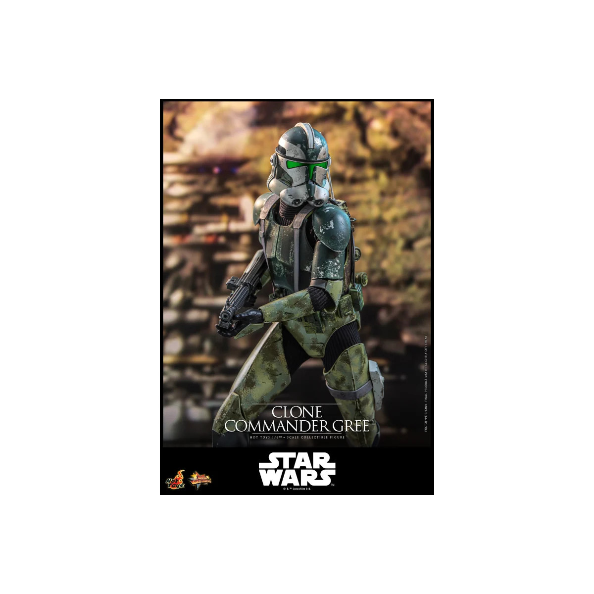 Hot Toys Star Wars - Clone Commander Gree 1/6 MMS877 - Episode III: Revenge of the Sith