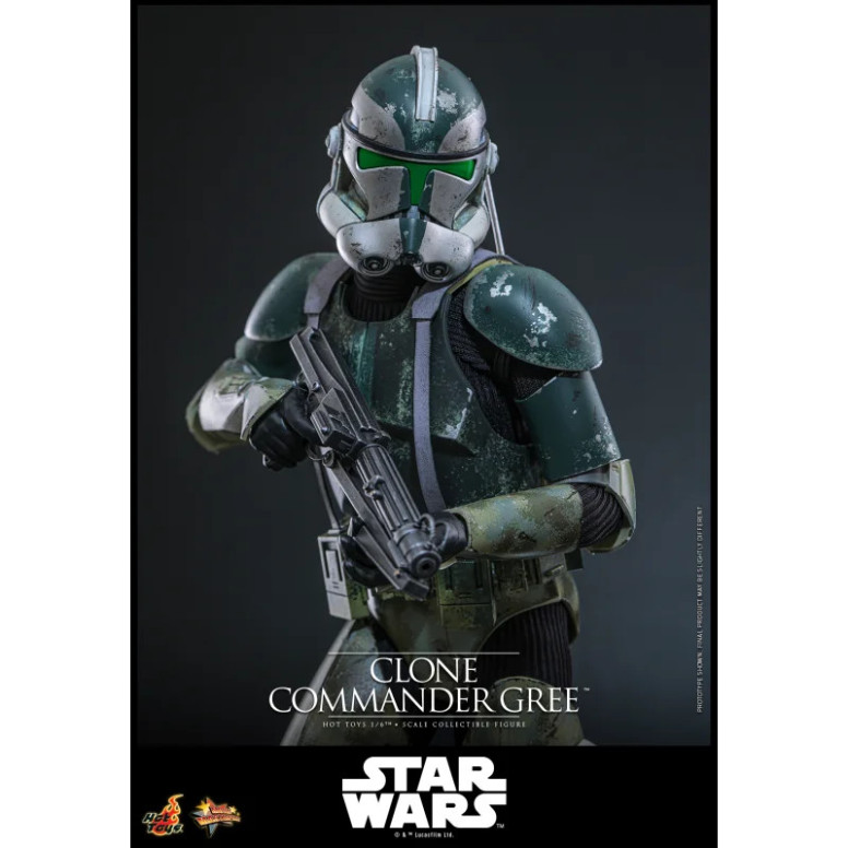 Hot Toys Star Wars - Clone Commander Gree 1/6 MMS877 - Episode III: Revenge of the Sith