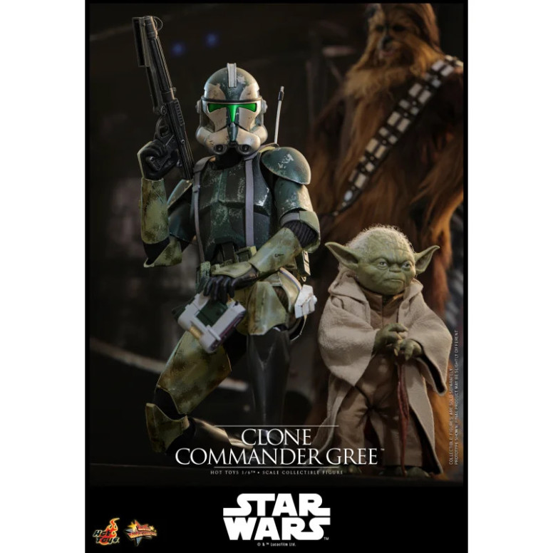 Hot Toys Star Wars - Clone Commander Gree 1/6 MMS877 - Episode III: Revenge of the Sith