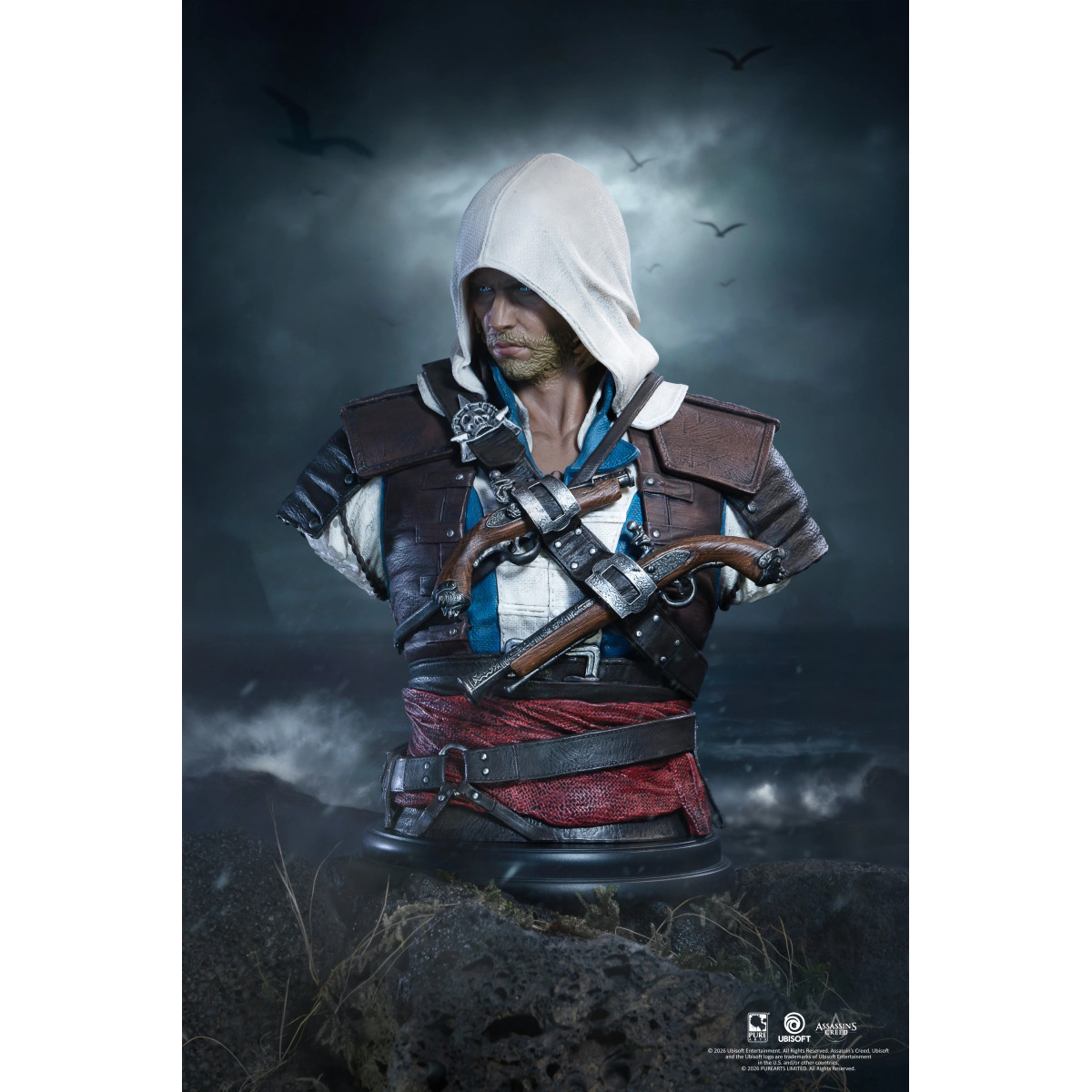 Pure Arts - Edward kenway 1/4 scale bust - Assassin's Creed Black Flag
