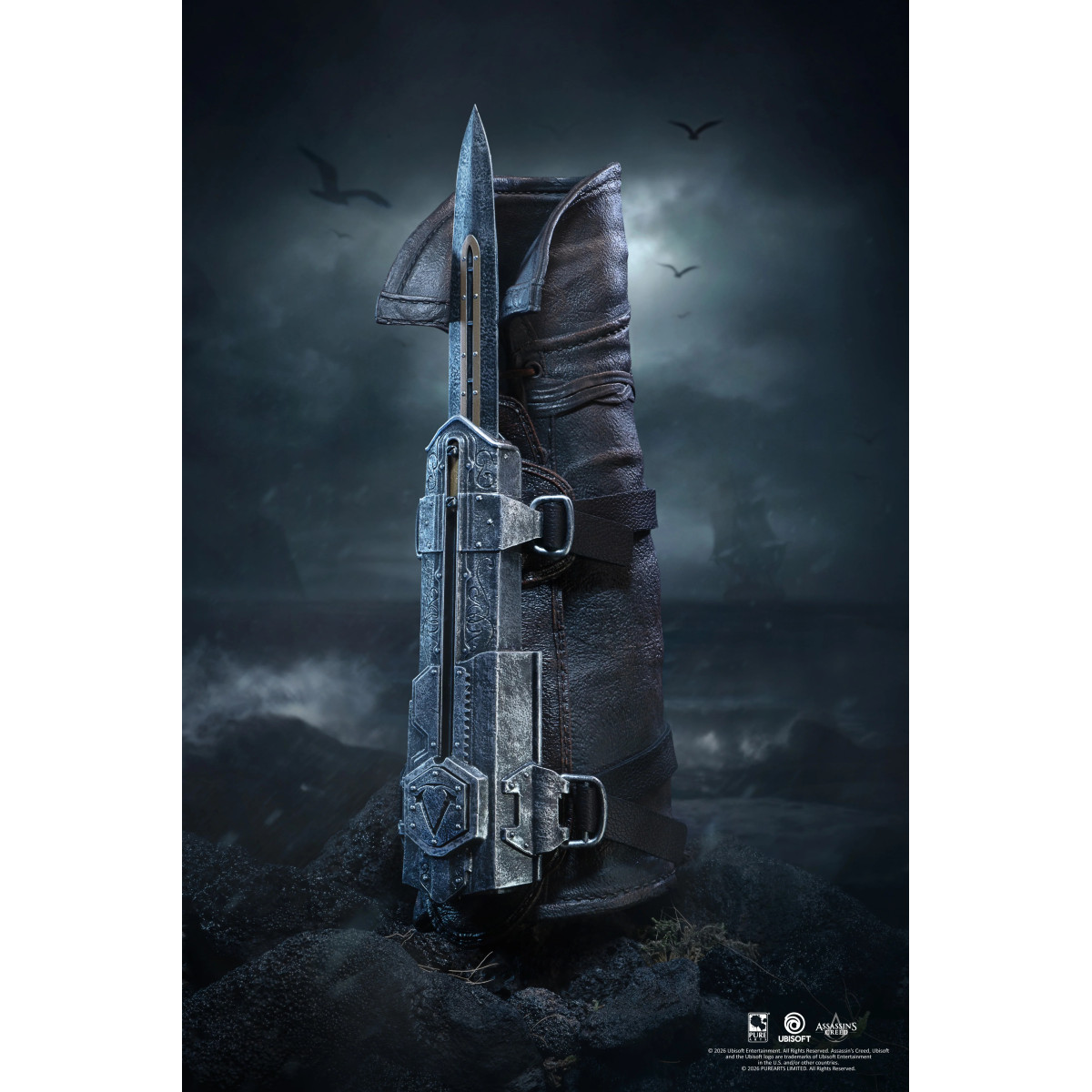 Pure Arts - Edward kenway Hidden Blade 1/1 Scale Replica - Assassin's Creed Black Flag
