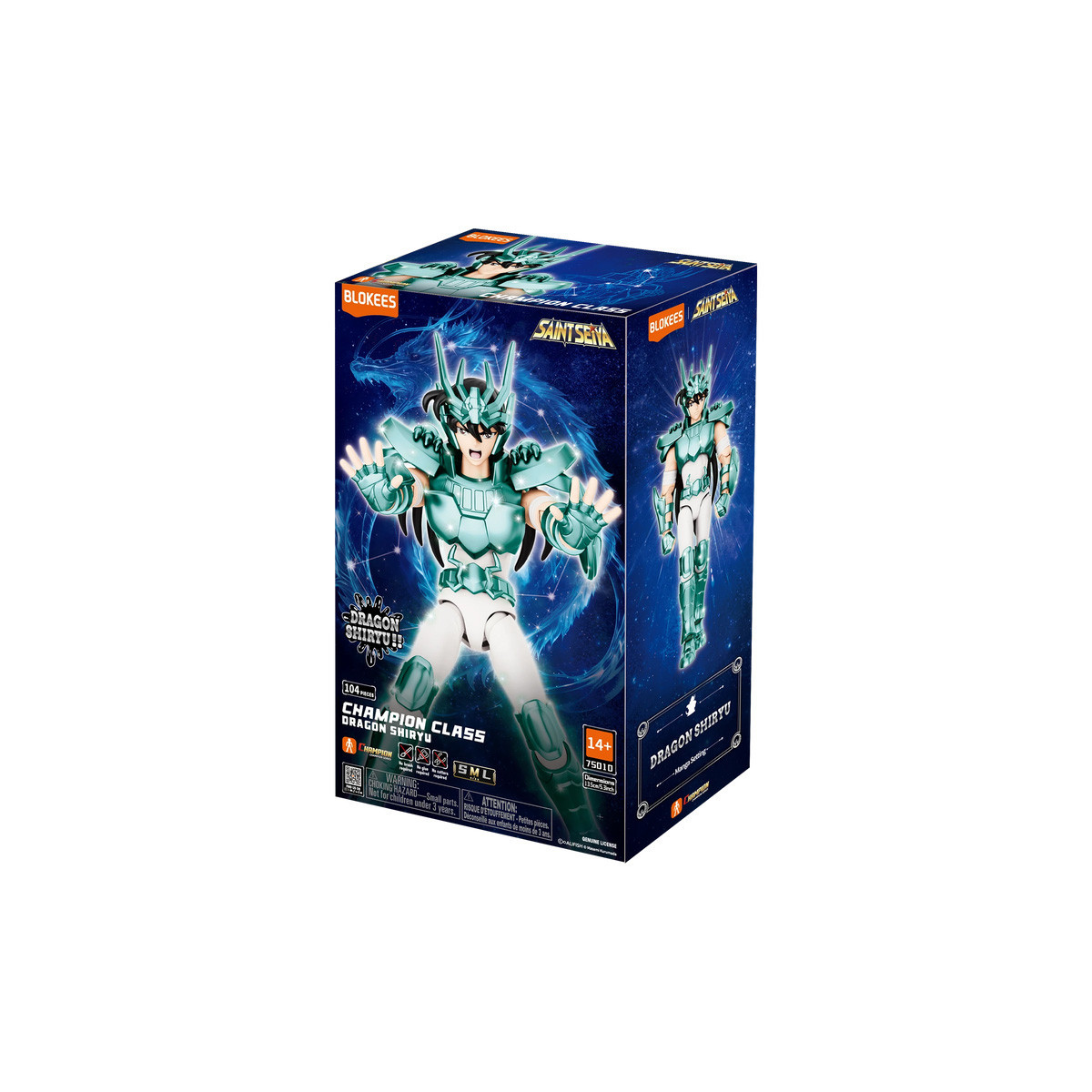 Blokees Saint Seiya - Champion Class Dragon Shiryu v2 - Shiryu des Dragon