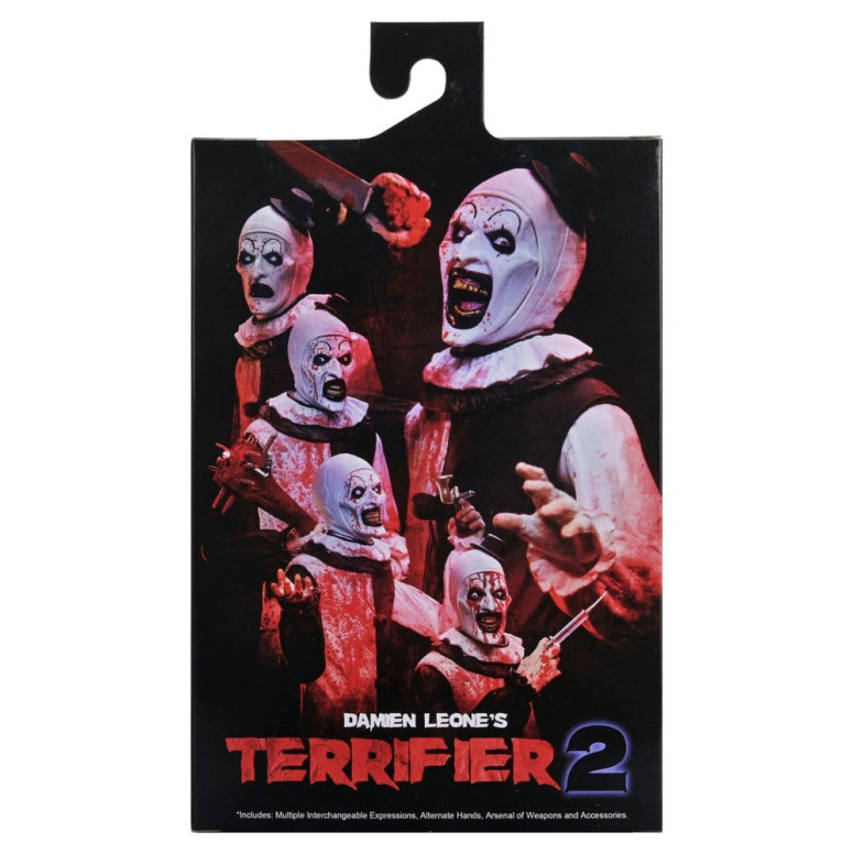 Kopie von Neca Terrifier 2 - Ultimate Art the Clown & Little Pale Girl